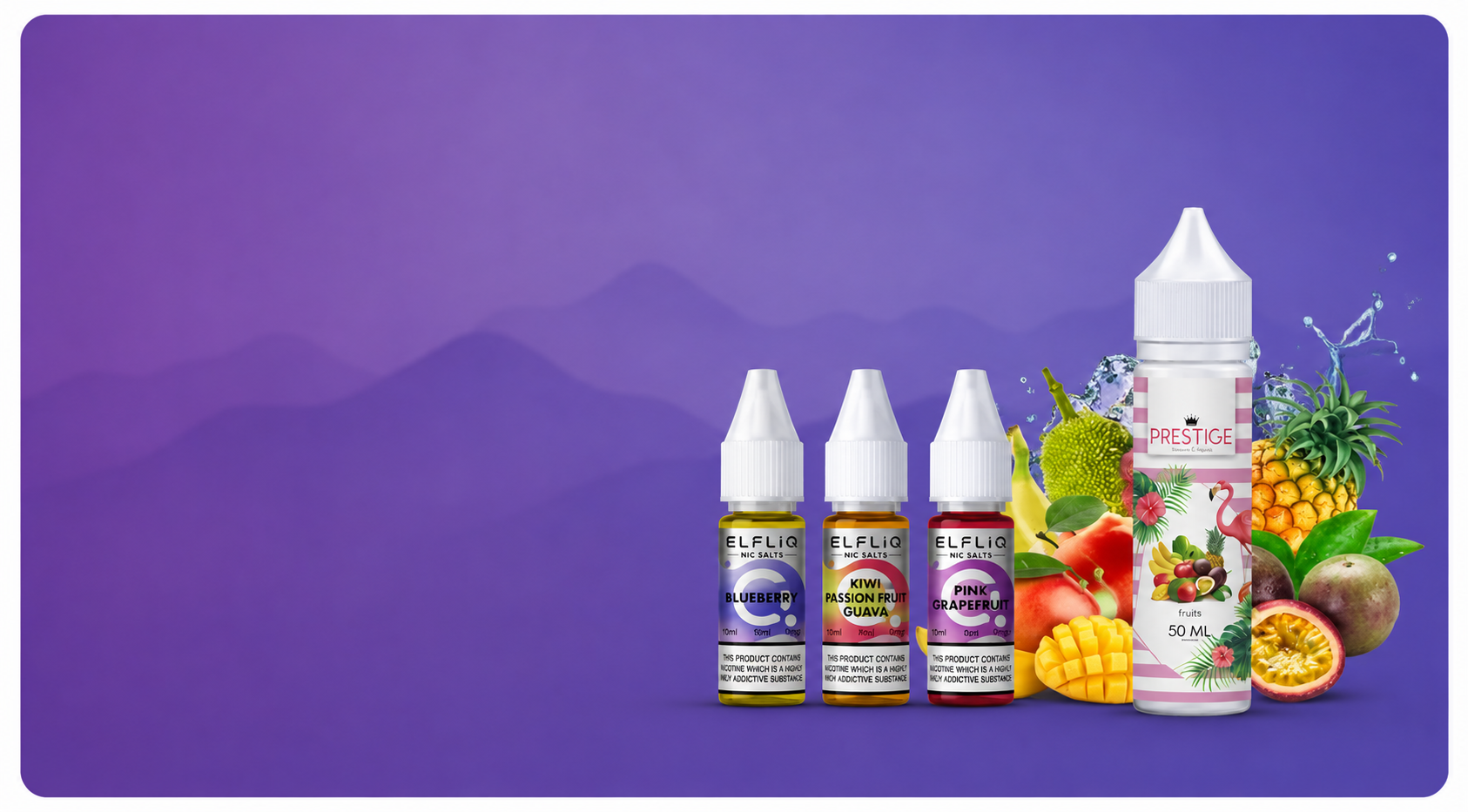 E-liquid med nikotin - Evaeske