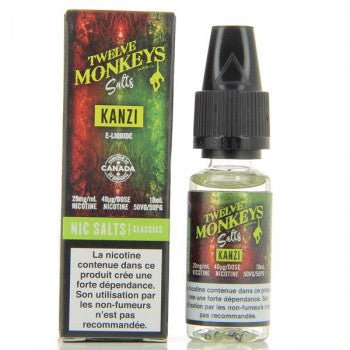 12Monkeys Nic Salt fresa sandía y kiwi 10 ml