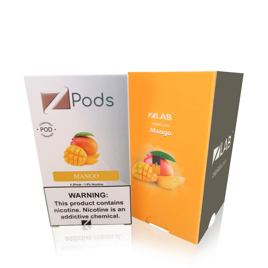 4 STK: ZIIP Pod Mango - Evaeske