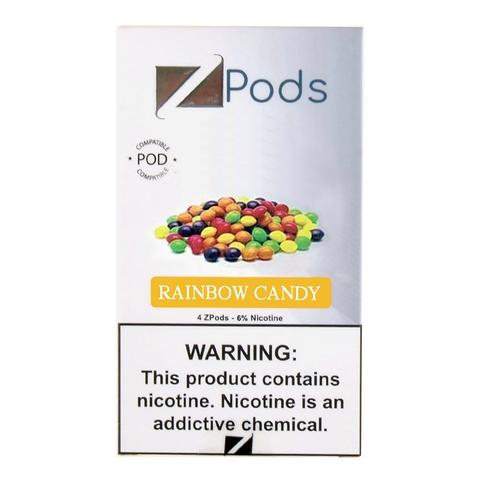 4 STK: ZIIP Pod Rainbow Candy - Evaeske