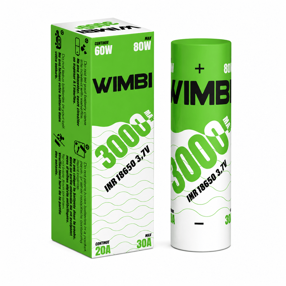 WIMBI 18650 3000mAh 20A | Vapemax