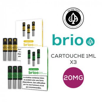 Brio Pods 1 ml 20 mg pack de 3