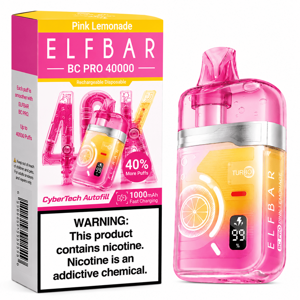 Elf Bar BC 40 000 Pro Pink Lemonade