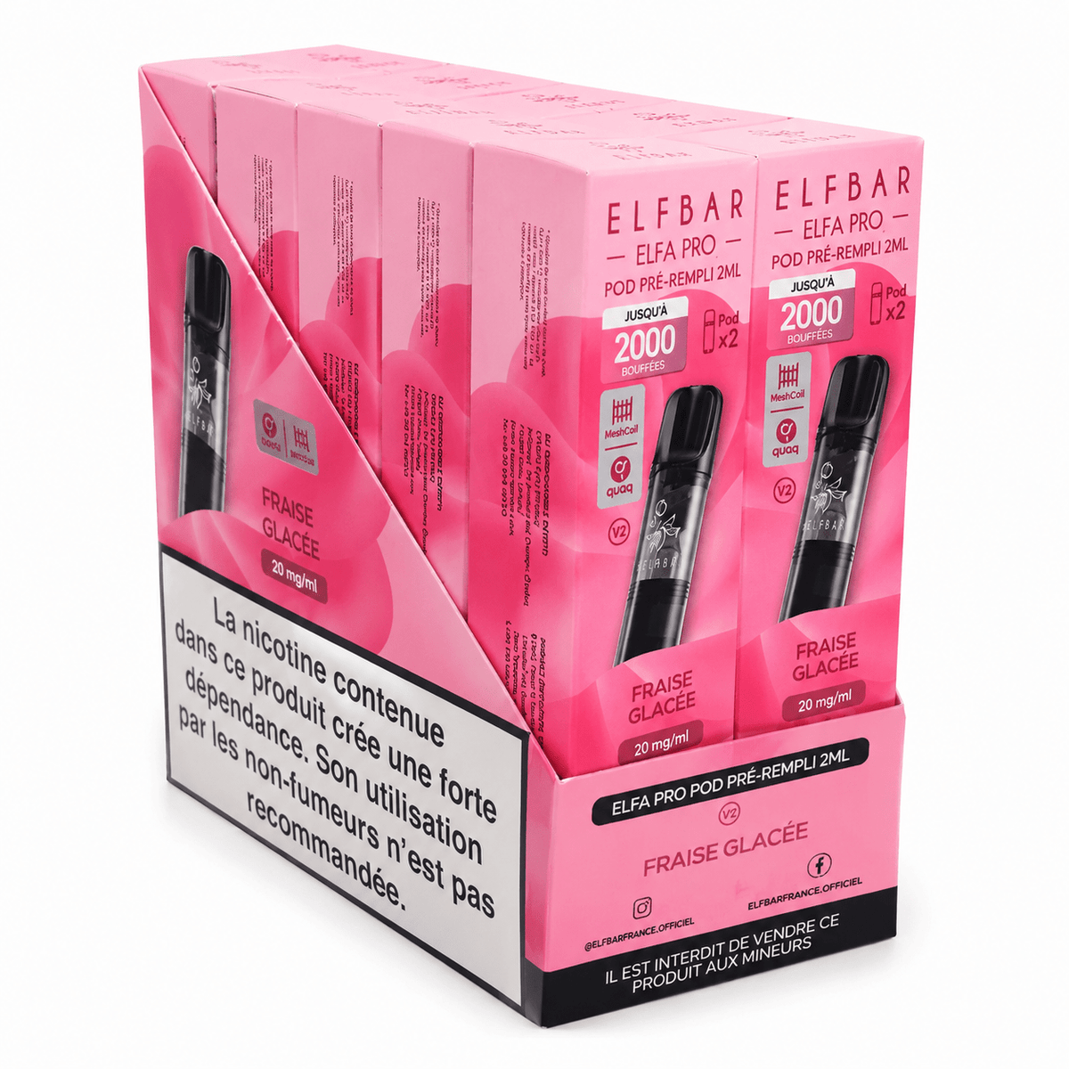 ELFA PRO Pods 2x Strawberry Ice