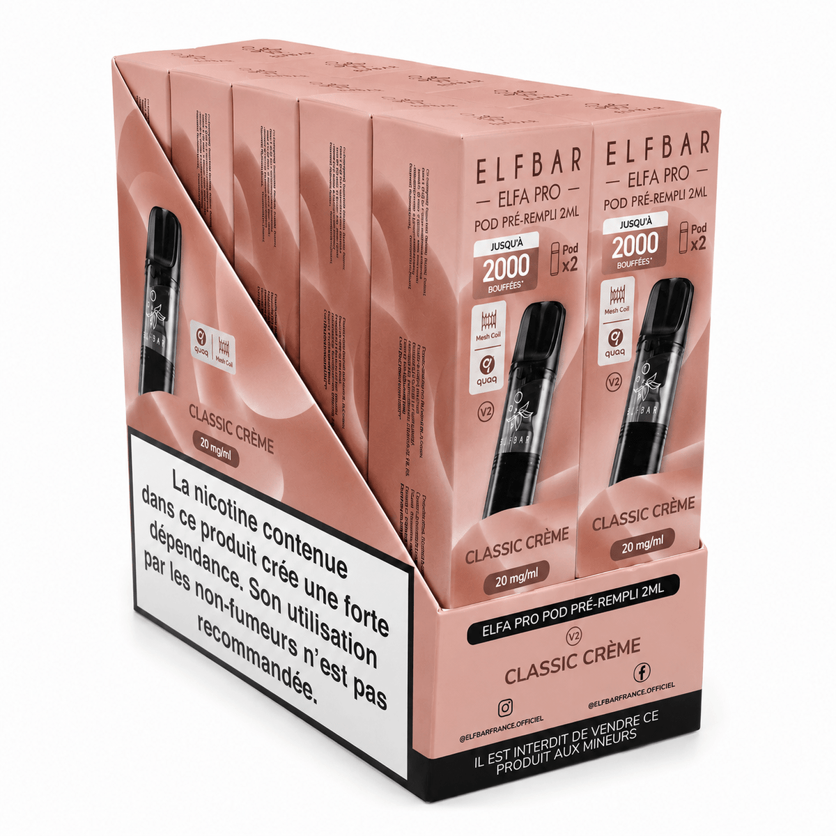 ELFA PRO Pods 2x Tobacco Cream