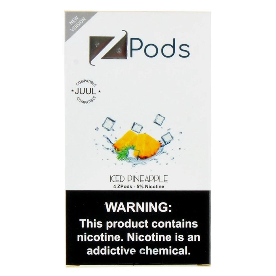 Pack de 4 ZIIP Pods Iced Pineapple (2)