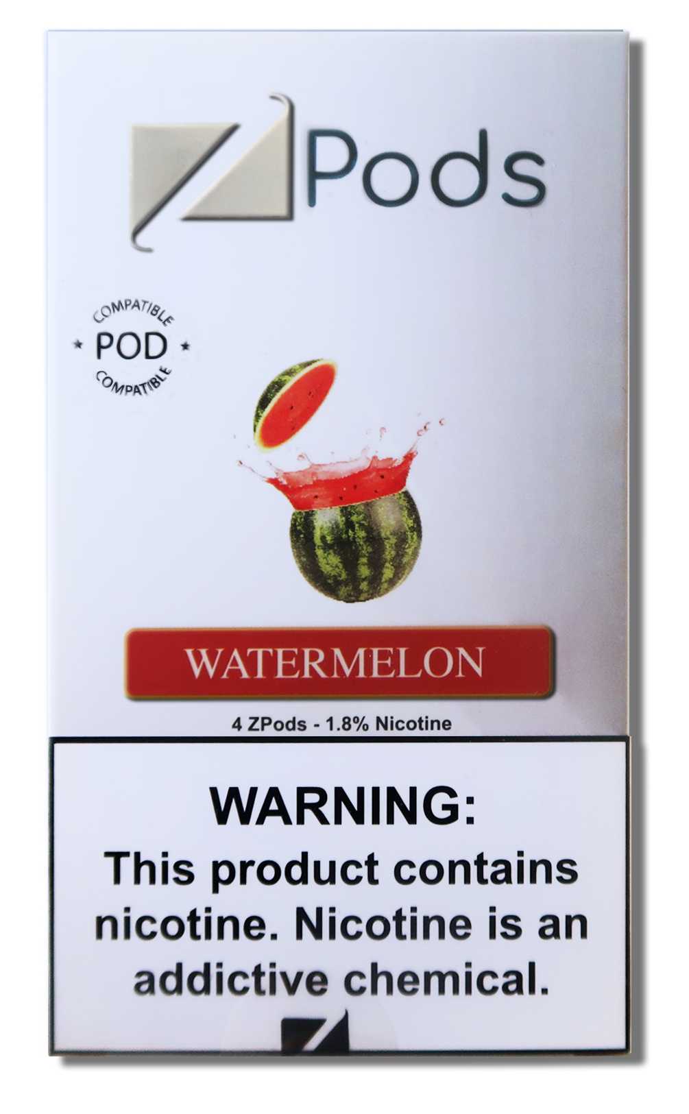 Pack de 4 ZIIP Pods Watermelon