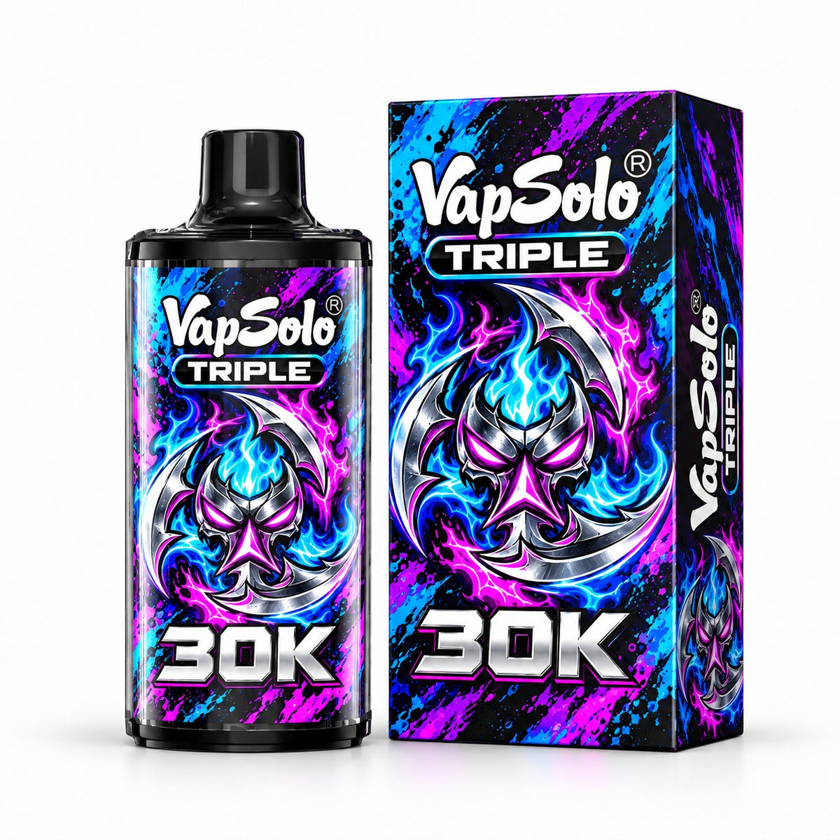 Vapsolo Triple 30K vaper desechable 3 sabores